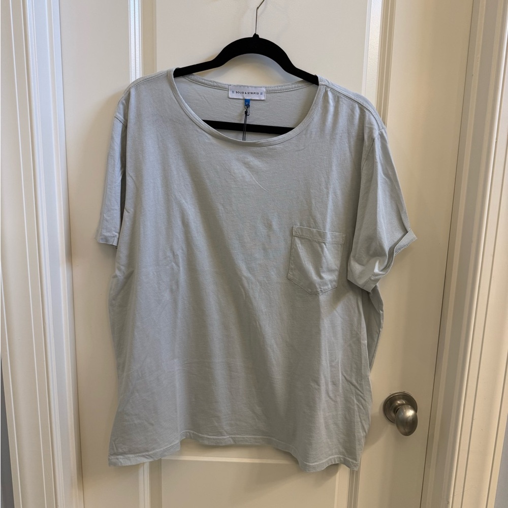Solid & Striped Mens T-Shirt - XL